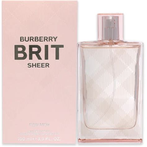 burberry brit perfume 3.4 oz|original burberry brit for women.